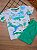 Conjunto Camiseta Malha e Bermuda em Moletom Lago dos Peixinhos Up Baby - Imagem 1