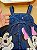Jardineira Jeans Minnie e Mickey Disney Animê - Imagem 3