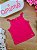 Regata Canelada Pink com Alças da Minnie Disney Animê - Imagem 1