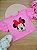Blusa Boxy Rosa com Strass Disney Minnie Fakini - Imagem 1