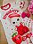 Vestido Strawberry Gatinha Off White E Vermelho Cinti - Imagem 2