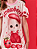 Vestido Strawberry Gatinha Off White E Vermelho Cinti - Imagem 7