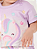 Conjunto Blusa E Saia-Short Unicórnio Lilás Cinti - Imagem 6
