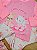 Pijama Manga Longa e Legging Rosa Cinti - Imagem 2