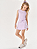 Short-Saia Infantil Menina Com Bolso Lilás Cinti - Imagem 4