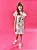 Vestido Infantil Menina Unicórnio Azul Cinti - Imagem 3