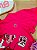 Vestido Pink com Estampa da Minnie Disney Animê - Imagem 3