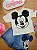 Blusa Off White com Estampa Neon do Mickey Disney Animê - Imagem 2