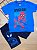 Conjunto Camiseta e Bermuda Homem Aranha 100% algodão Fakini - Imagem 1