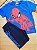 Conjunto Camiseta e Bermuda Homem Aranha 100% Algodão Fakini - Imagem 1