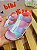 Sandália Infantil Bibi Baby Soft II Rosa com Lilás - Imagem 2