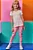 Legging em Fly Tech Rosa Kukiê - Imagem 1