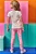 Legging em Fly Tech Rosa Kukiê - Imagem 2