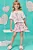 Conjunto de Pijama de Blusa Boxy Over e Shorts em Malha Comfy Kukiê - Imagem 1