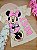 Vestido Minnie 100% Algodão Frente e Verso Estampado Fakini - Imagem 1