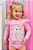 Trio de Blusa e Biquíni em Malha Uv Dry com Proteção Uv 50+ Rosa Infanti - Imagem 4