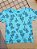 Camiseta Manga Curta em Meia Malha Palmeira Azul Bee Loop - Imagem 1