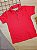 Camiseta Polo em Manga Curta em Suedine Vermelha Up Baby - Imagem 1