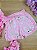 Short em Microfibra Rosa Ursinho Cinti - Imagem 1