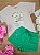Conjunto Blusa em Meia Malha e Short em Moletom Poodle Up Baby - Imagem 1