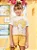 Blusa Off White da Minnie Mouse Amarela Disney Animê - Imagem 3