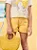Short de Sarja Amarelo Animê - Imagem 2
