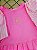 Vestido Rosa com Laços Listrados Animê - Imagem 3