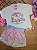 Conjunto Blusa Boxy e Shorts Colorido Com pulseira Cinti - Imagem 1