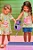 Conjunto de Bata em Malha Fresh e Shorts em Jeans Liz com Elastano Kukiê - Imagem 1