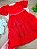 Vestido em Tule com Elastano Vermelho Natal Kukiê - Imagem 2