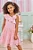 Conjunto de Blusa Boxy em Fly Tech e Saia em Tule Brilho Infanti - Imagem 3