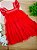 Vestido Verão Vermelho Natal Mon Sucré - Imagem 1