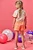 Conjunto de Blusa Boxy em Visco Twill e Short Saia em Tecido Glow Infanti - Imagem 6