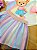 Conjunto de Blusa em Meia Malha e Saia em Tule Sublimado Kukiê - Imagem 3