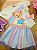 Conjunto de Blusa em Meia Malha e Saia em Tule Sublimado Kukiê - Imagem 1