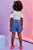 Conjunto de Blusa em Canelado e Shorts em Jeans Arkansas Kukiê - Imagem 5