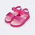 Sandália Papete Infantil Pampili Petit Glitter e Strass Pink Fluor - Imagem 2