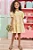 Vestido em Tricoline Vichy Infanti - Imagem 1