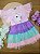 Vestido em Cotton e Tule Unicórnio Kukiê - Imagem 1