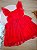 Vestido em Tule Vermelho Infanti - Imagem 1