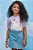Blusa em Malha Power e Tule Infanti - Imagem 2