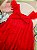 Vestido Vermelho Laço Tule Natal Mon Sucré - Imagem 2
