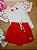 Conjunto Blusa com Gola e Short Saia Cinti - Imagem 1