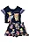 Conjunto de Cropped e Shorts em Malha Power Marinho Kukiê - Imagem 1