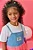 Conjunto de Vestido em Malha Power e Sobreposição em Jeans e Tule Infanti - Imagem 3