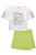Conjunto de Blusa Boxy Over em Malha Power e Short Saia em Jacquard Marina Infanti - Imagem 1