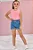 Blusa em Canelado Maui Rosa Neon Infanti - Imagem 3