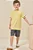 Conjunto de Camiseta em Piquet com Elastano e Bermuda em Malha Bicolor LucBoo - Imagem 4
