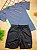 Conjunto de Camiseta em Malha Dry Speed Fit e Bermuda em Nylon Aspen LucBoo - Imagem 1
