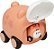 Carrinho Animal Com Filhote Rosa - Imagem 3